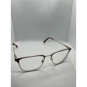 Randy‎ Jackson Eyeglasses Designer Frames Gold Tortoise Shell Glasses